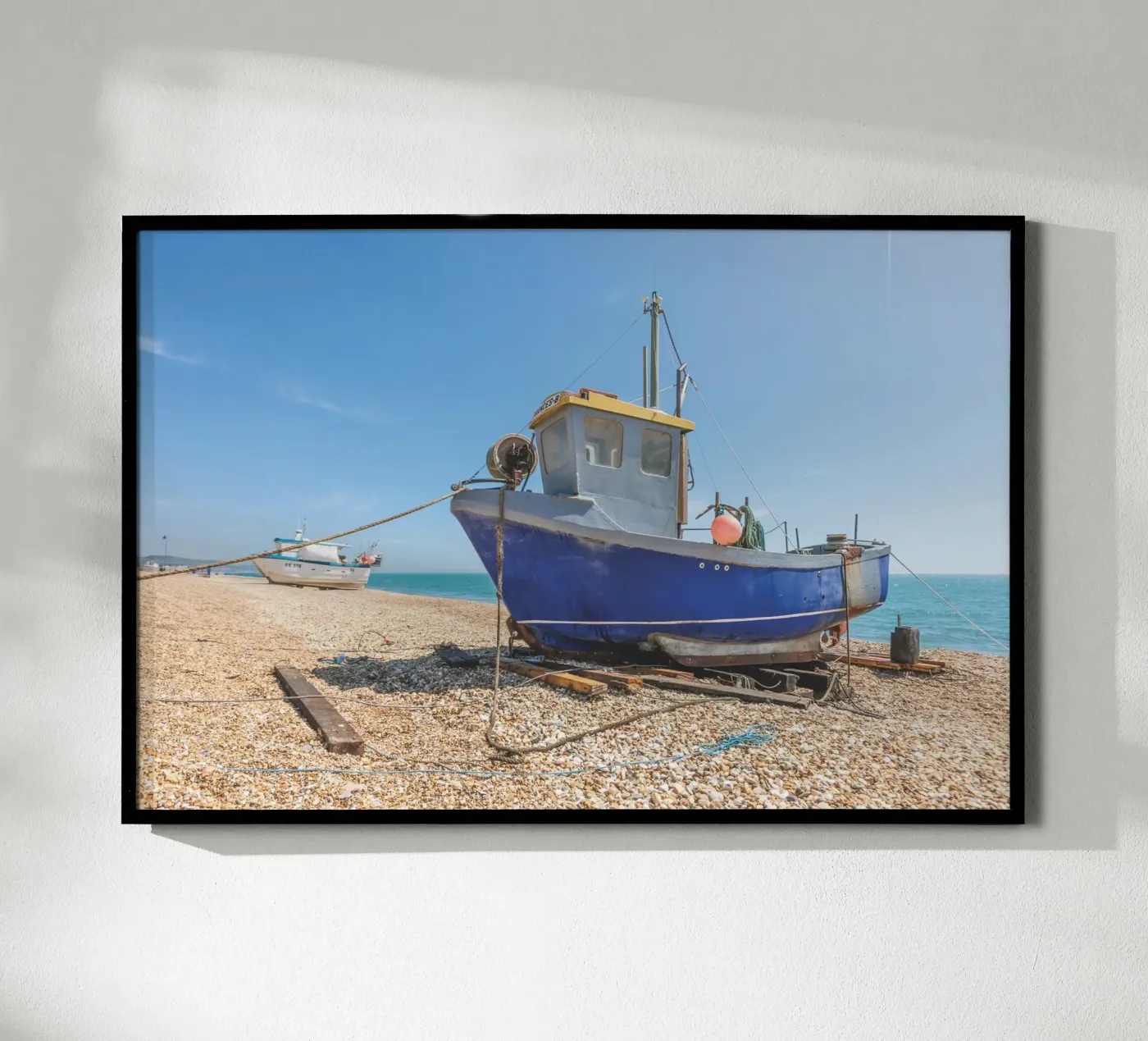 Fishing Boats Poster von Dave Hare Photography