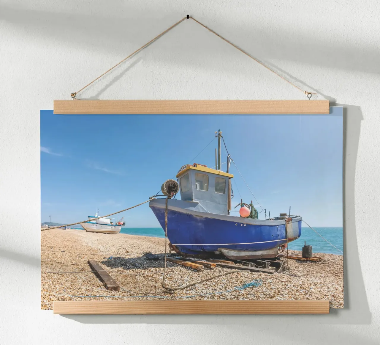 Fischerboote Poster von Dave Hare Photography