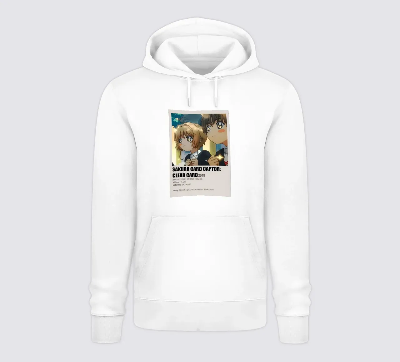 SAKURA CARD CAPTOR:  CLEAR CARD 2018 felpa con cappuccio da Totoya