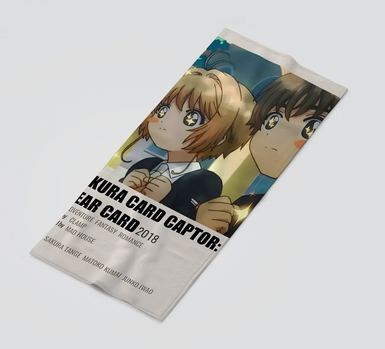 SAKURA CARD CAPTOR:  CLEAR CARD 2018 telo mare da Totoya