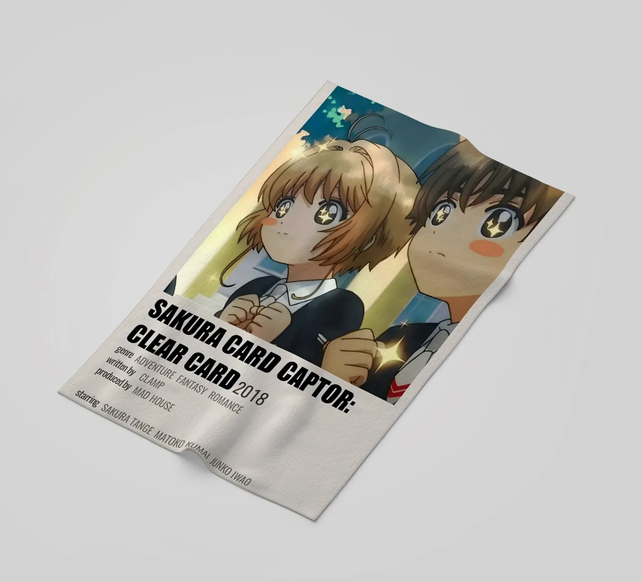 SAKURA CARD CAPTOR:  CLEAR CARD 2018 telo mare da Totoya