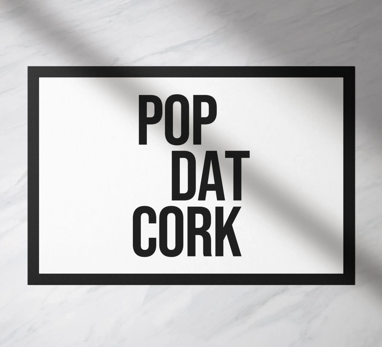Citazione di Pop Dat Cork zerbino da Paigaam Studio