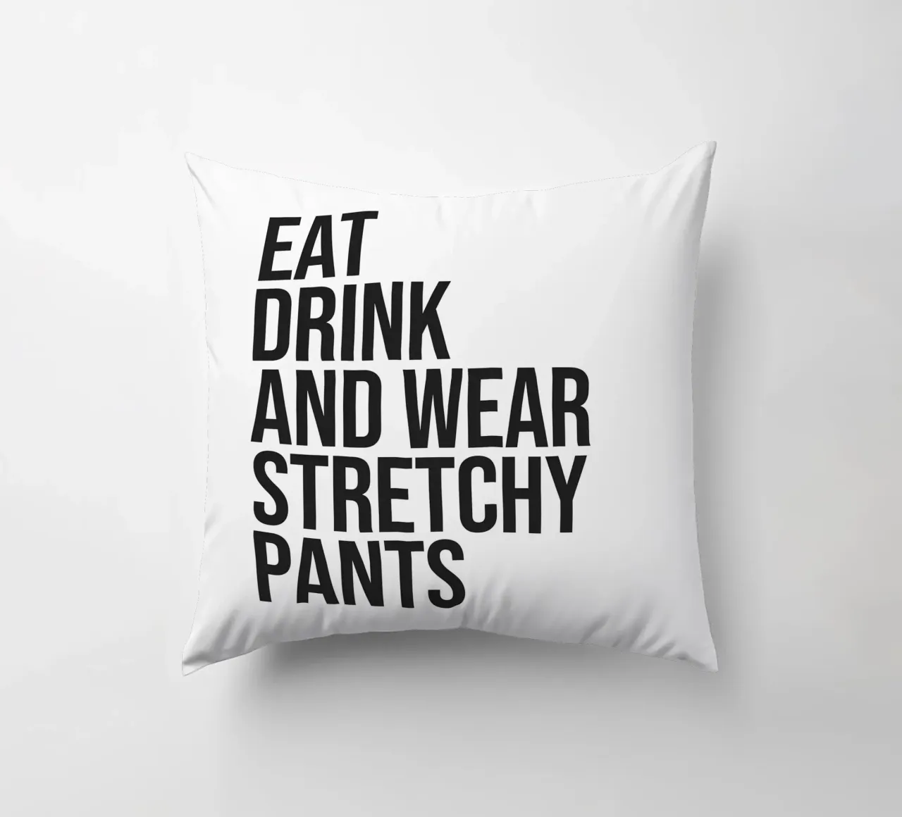 Mangiare, bere e indossare pantaloni elastici cuscino da Paigaam Studio
