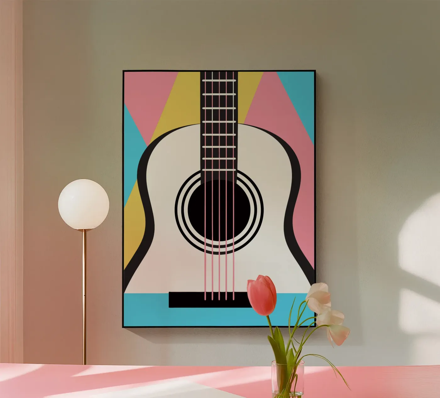 Chitarra plexiglass da LOOK DIFFERENT