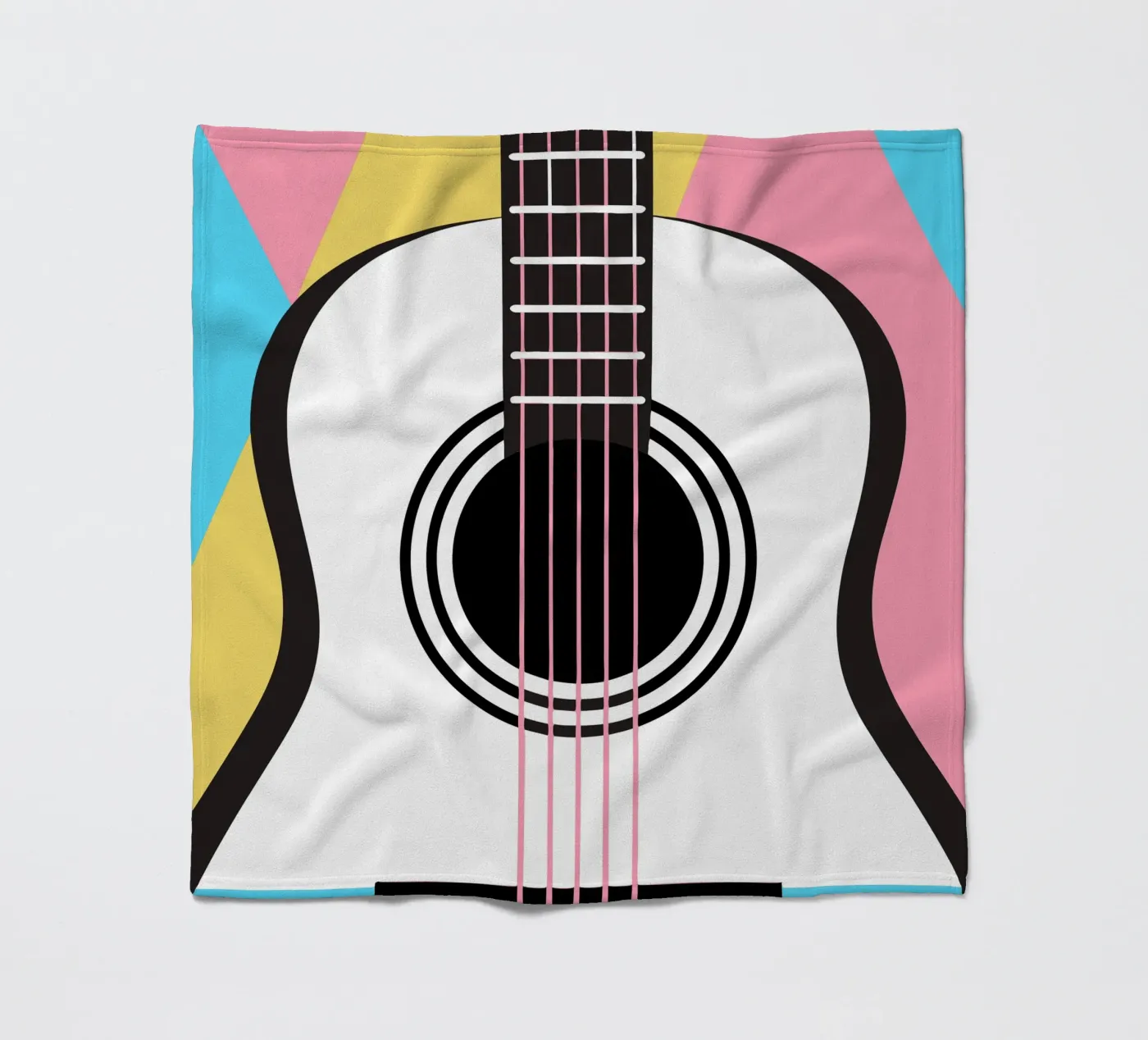 Gitarre Fleecedecke von LOOK DIFFERENT