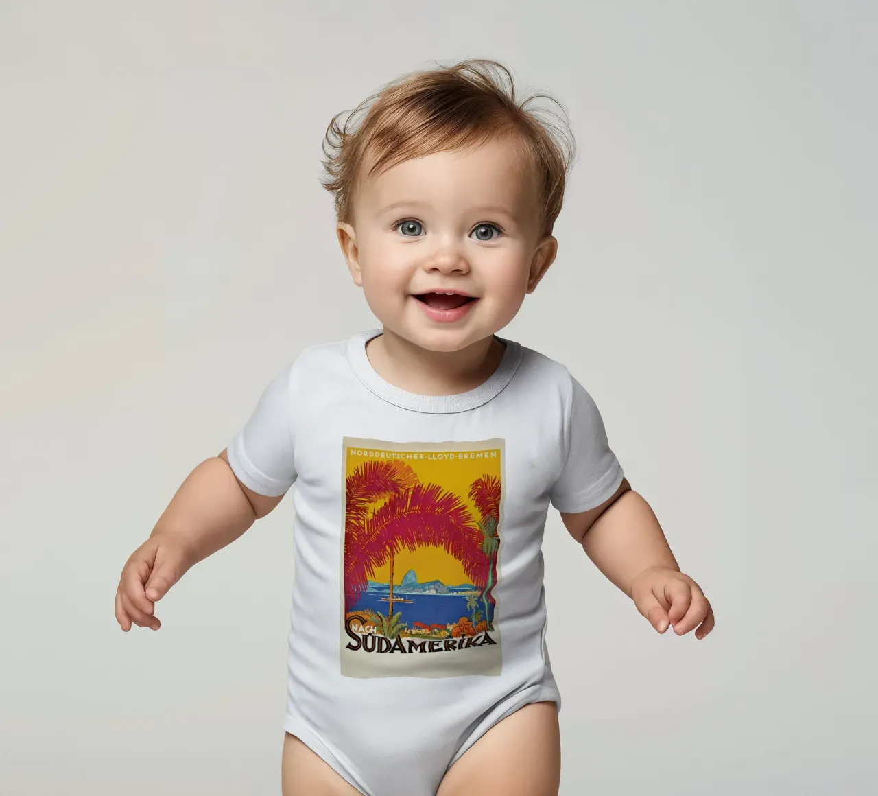 Bernd Steiner - Norddeutscher Lloyd Kurzarm Babybody von ARTOTHEK