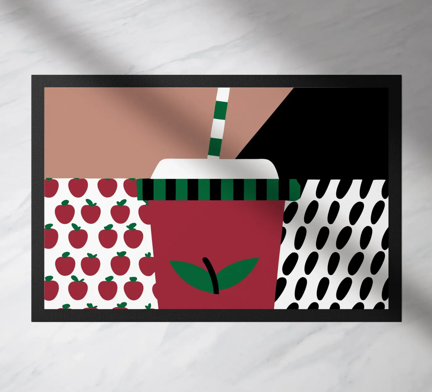 Juice Drink deurmat van LOOK DIFFERENT