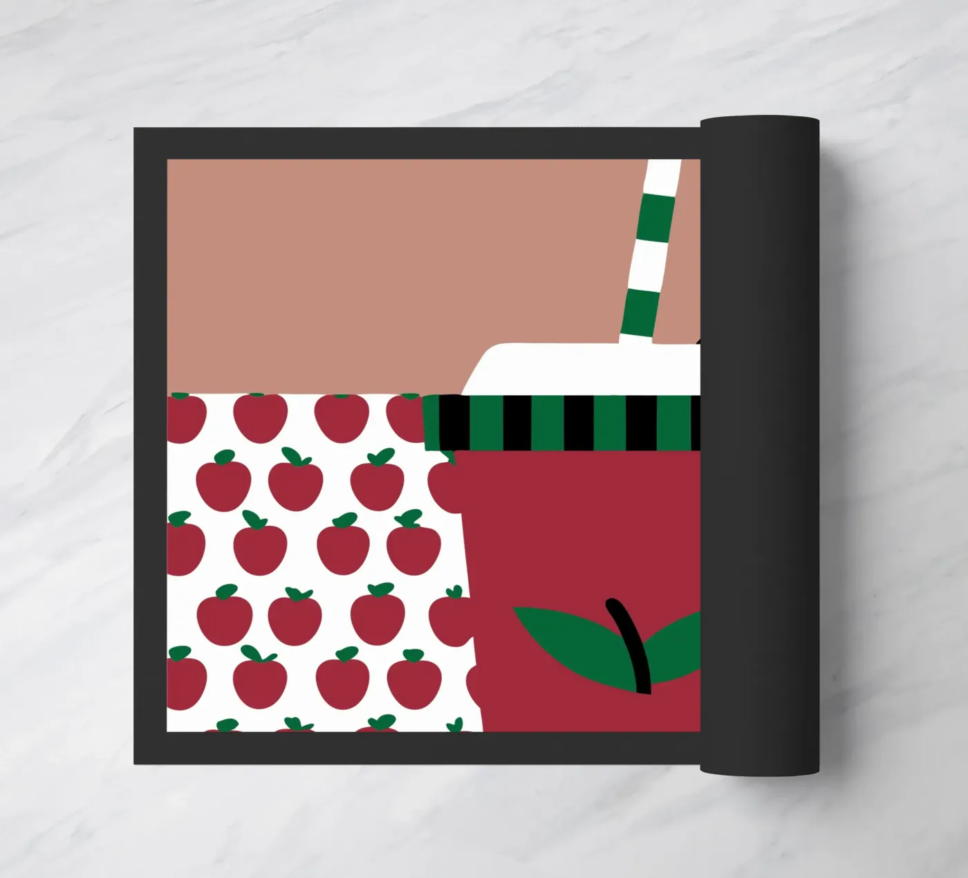 Juice Drink deurmat van LOOK DIFFERENT