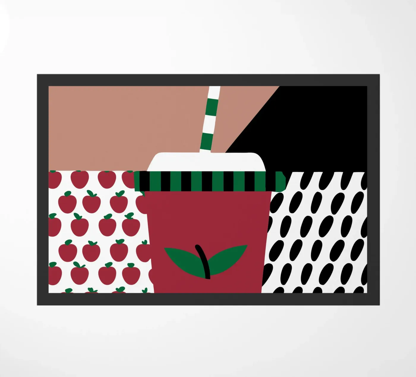 Juice Drink deurmat van LOOK DIFFERENT