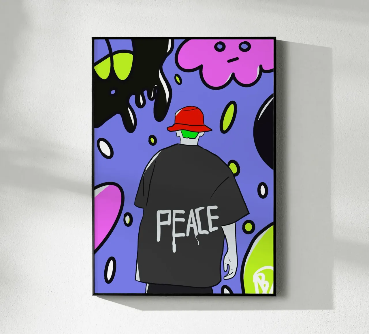 Peace plexiglass da Bedfrnt Art