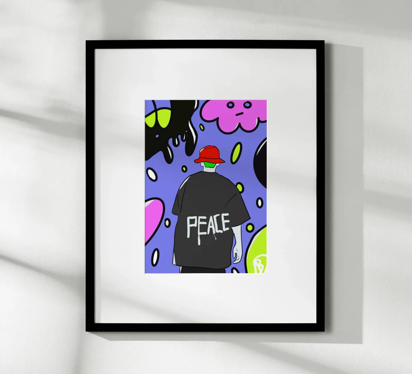 Peace poster da Bedfrnt Art