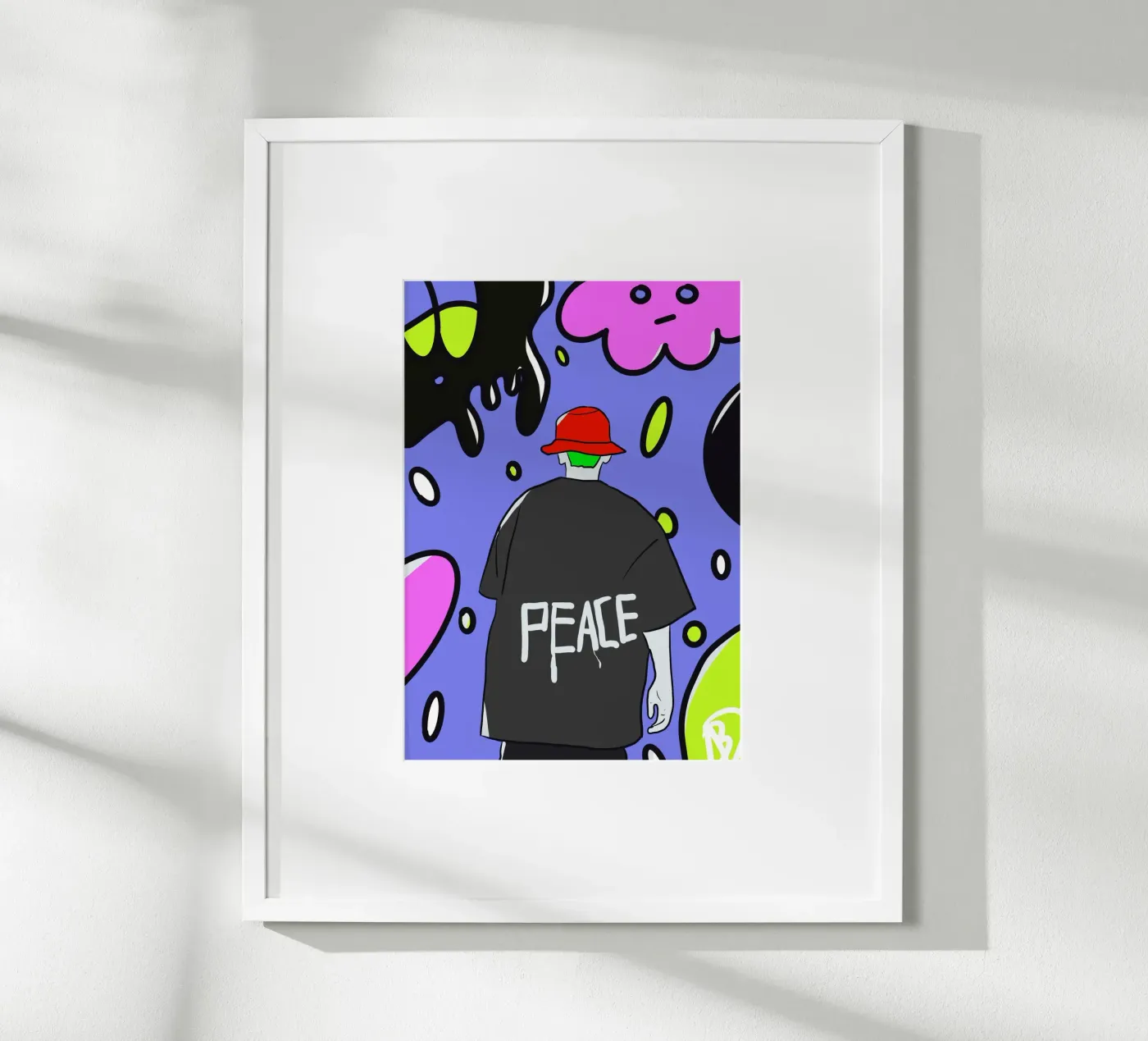 Peace poster da Bedfrnt Art