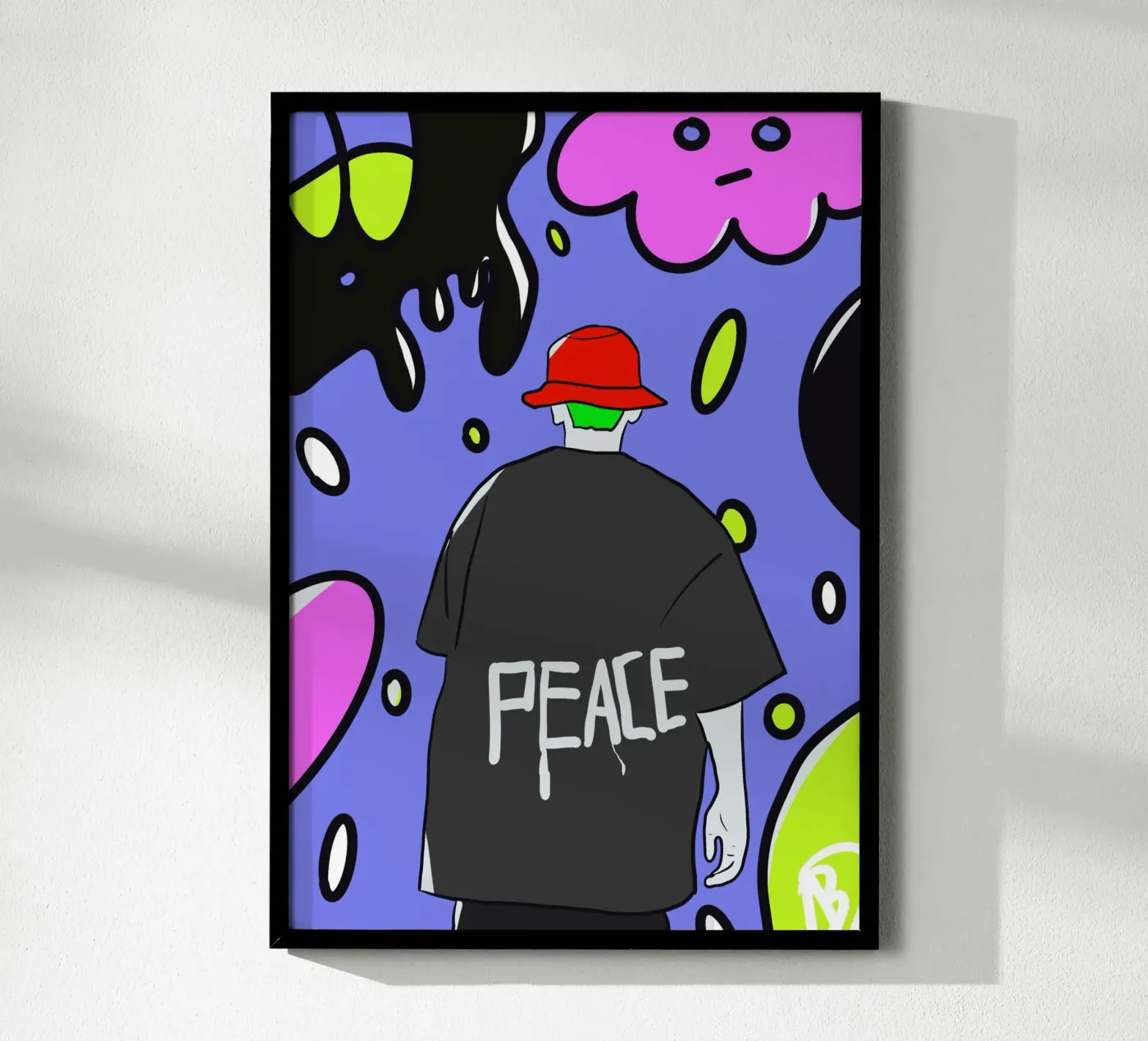 Peace poster da Bedfrnt Art