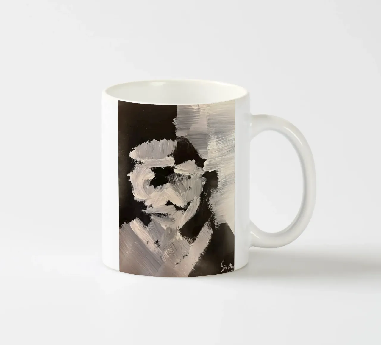 Il primo del suo genere tazza in ceramica da Leonhard Guertner ART