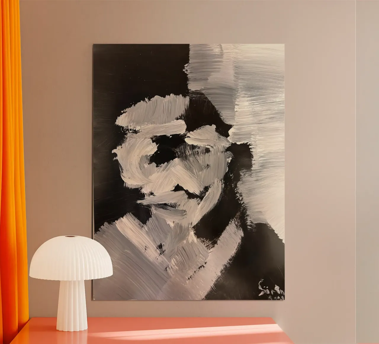 The first of its kind poster with plastic frame by Leonhard Guertner ART