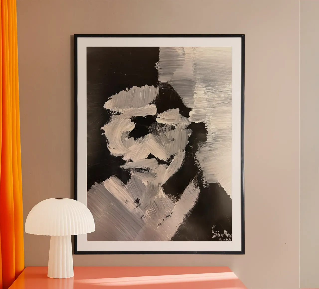 The first of its kind poster with plastic frame by Leonhard Guertner ART