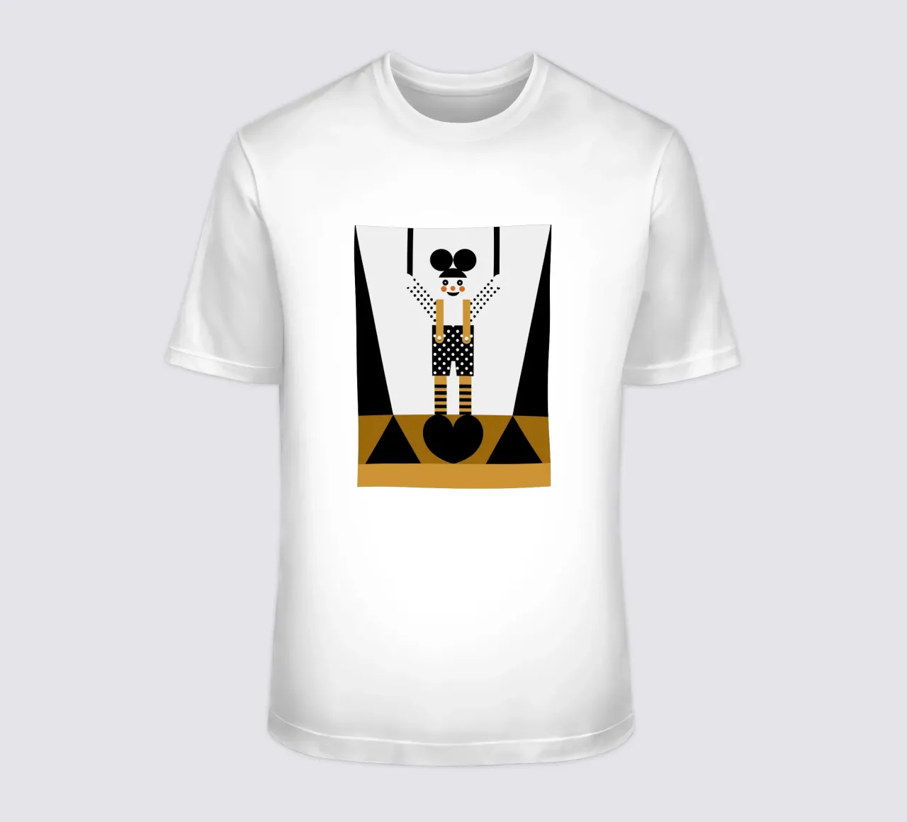 Personaggio clown t-shirt da LOOK DIFFERENT
