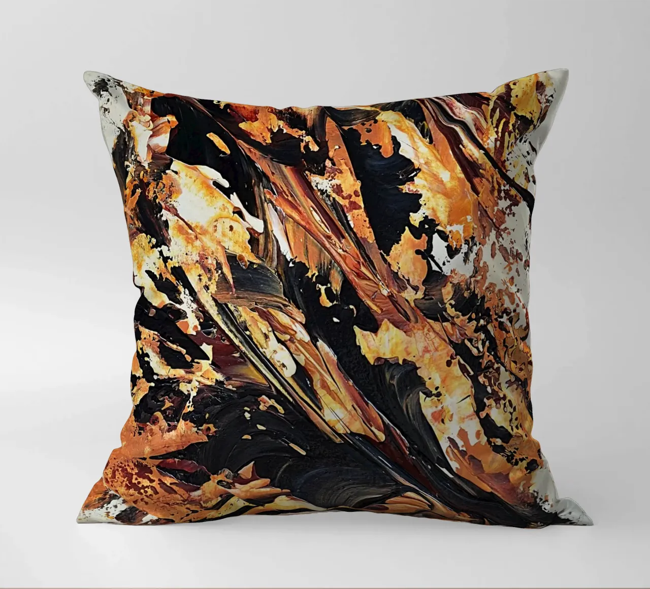 MESSAGE FROM THE HEART 20 Kissen von Thierry Vobmann Abstract painting