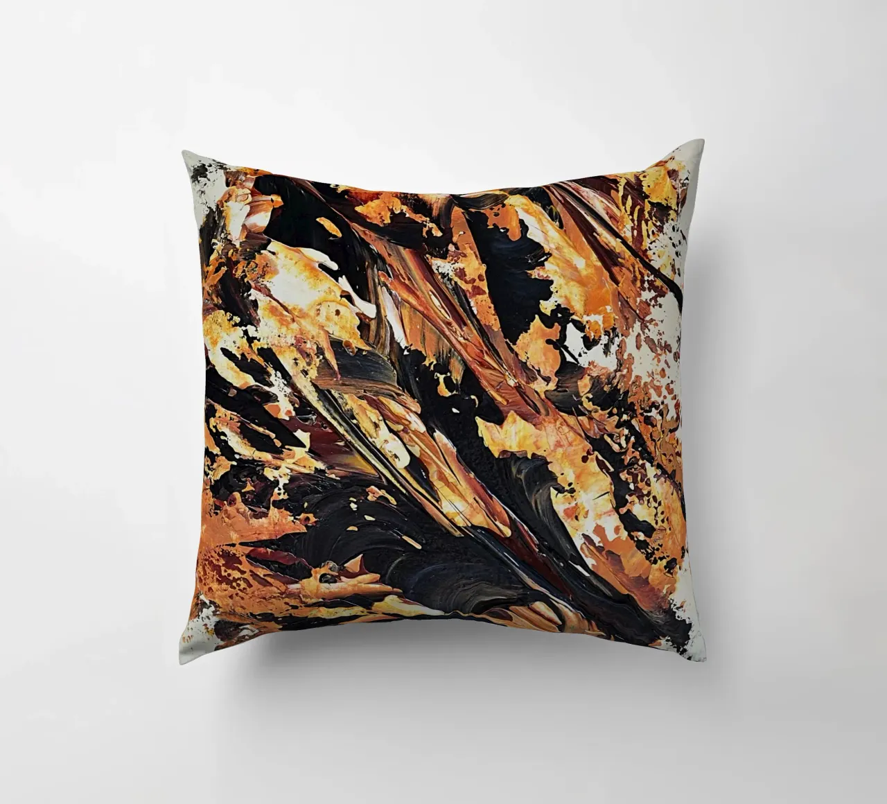 MESSAGE FROM THE HEART 20 Kissen von Thierry Vobmann Abstract painting