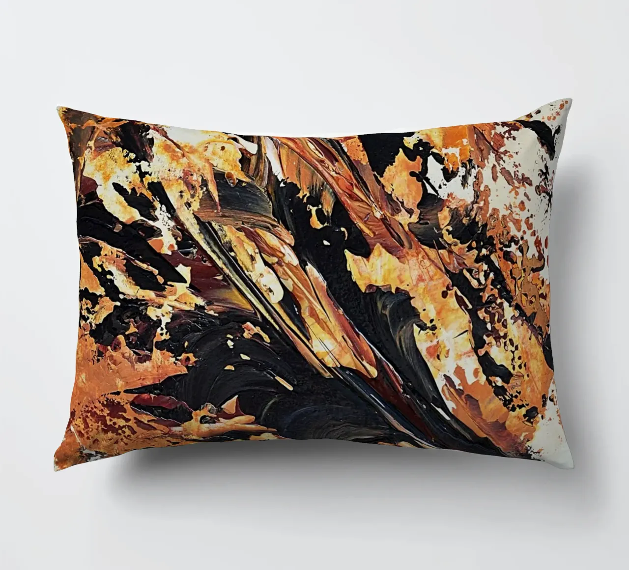 MESSAGE FROM THE HEART 20 Kissen von Thierry Vobmann Abstract painting