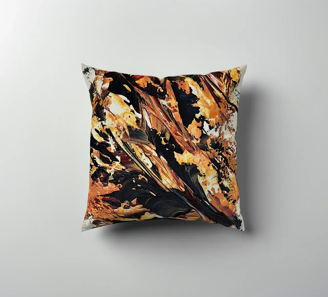 MESSAGE FROM THE HEART 20 Kissen von Thierry Vobmann Abstract painting