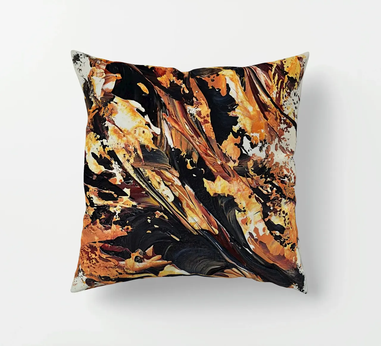 MESSAGE FROM THE HEART 20 Kissen von Thierry Vobmann Abstract painting