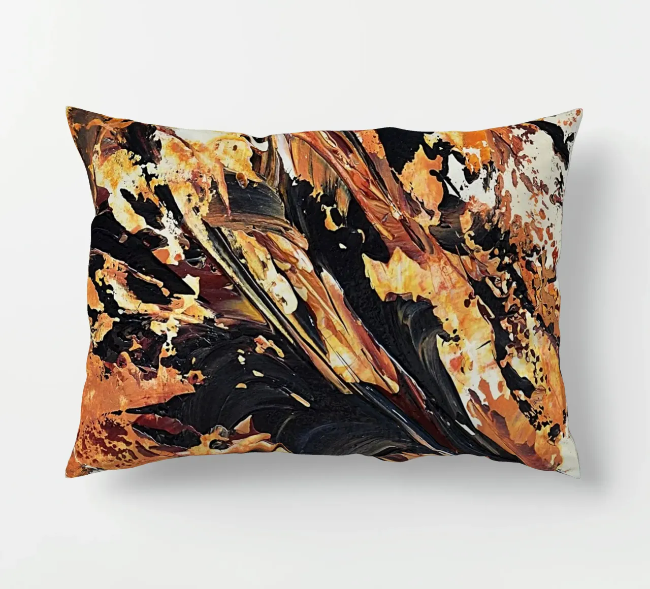 MESSAGE FROM THE HEART 20 Kissen von Thierry Vobmann Abstract painting