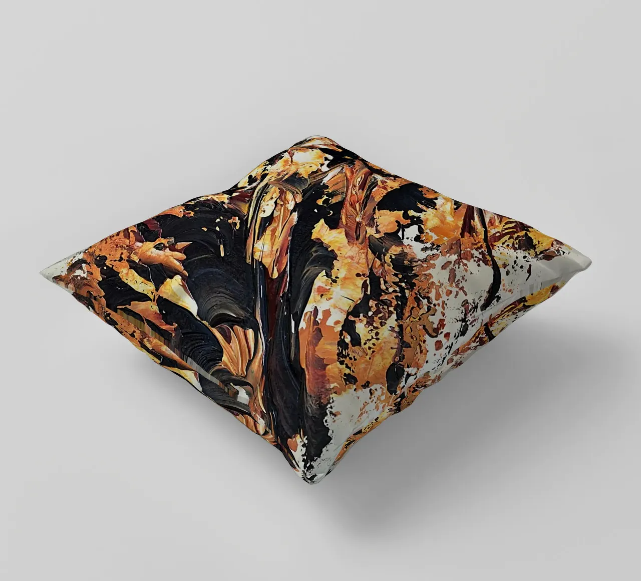 MESSAGE FROM THE HEART 20 Kissen von Thierry Vobmann Abstract painting