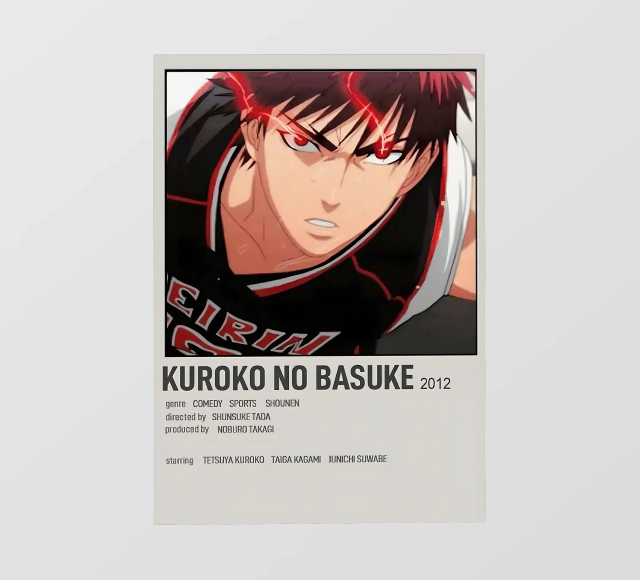 KUROKO NO BASUKE 2012 pellicola backlit da Totoya