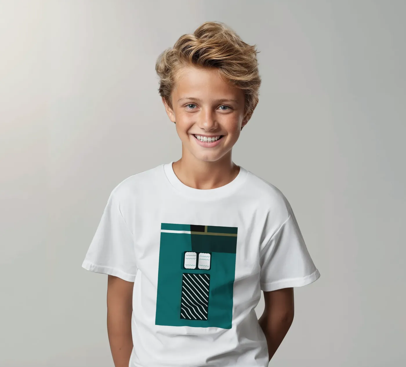 Bed kinder t-shirt van LOOK DIFFERENT