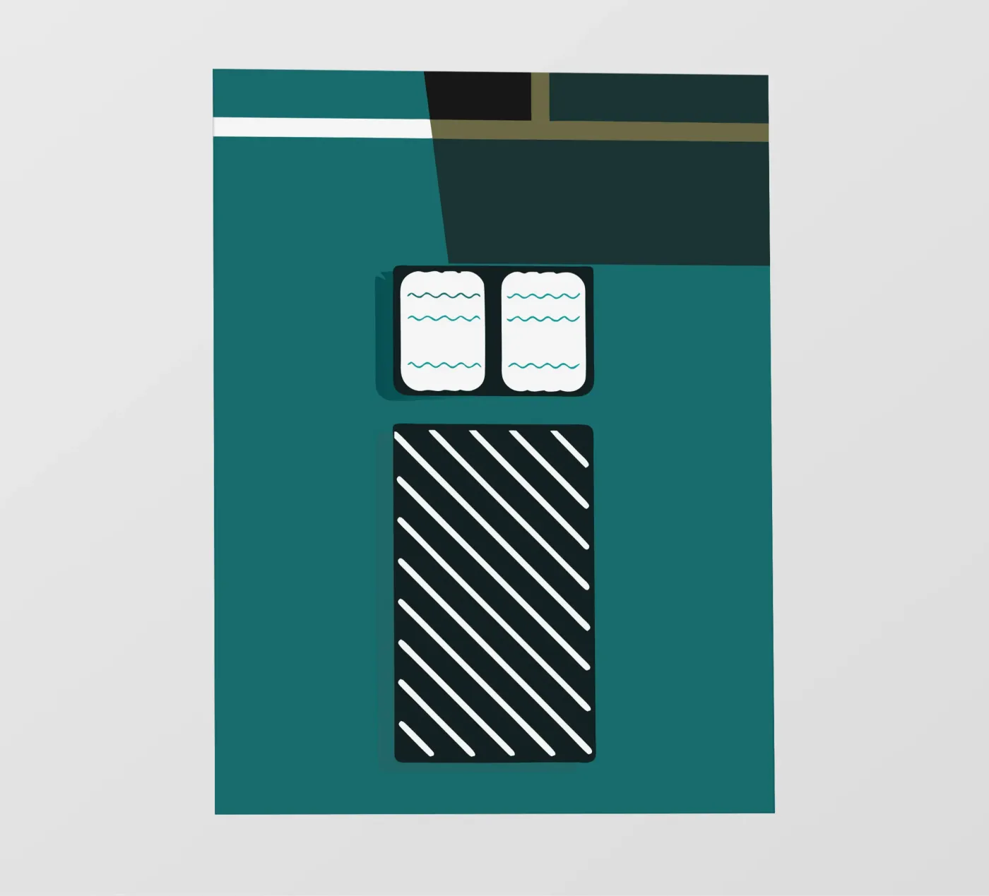 Letto pellicola backlit da LOOK DIFFERENT