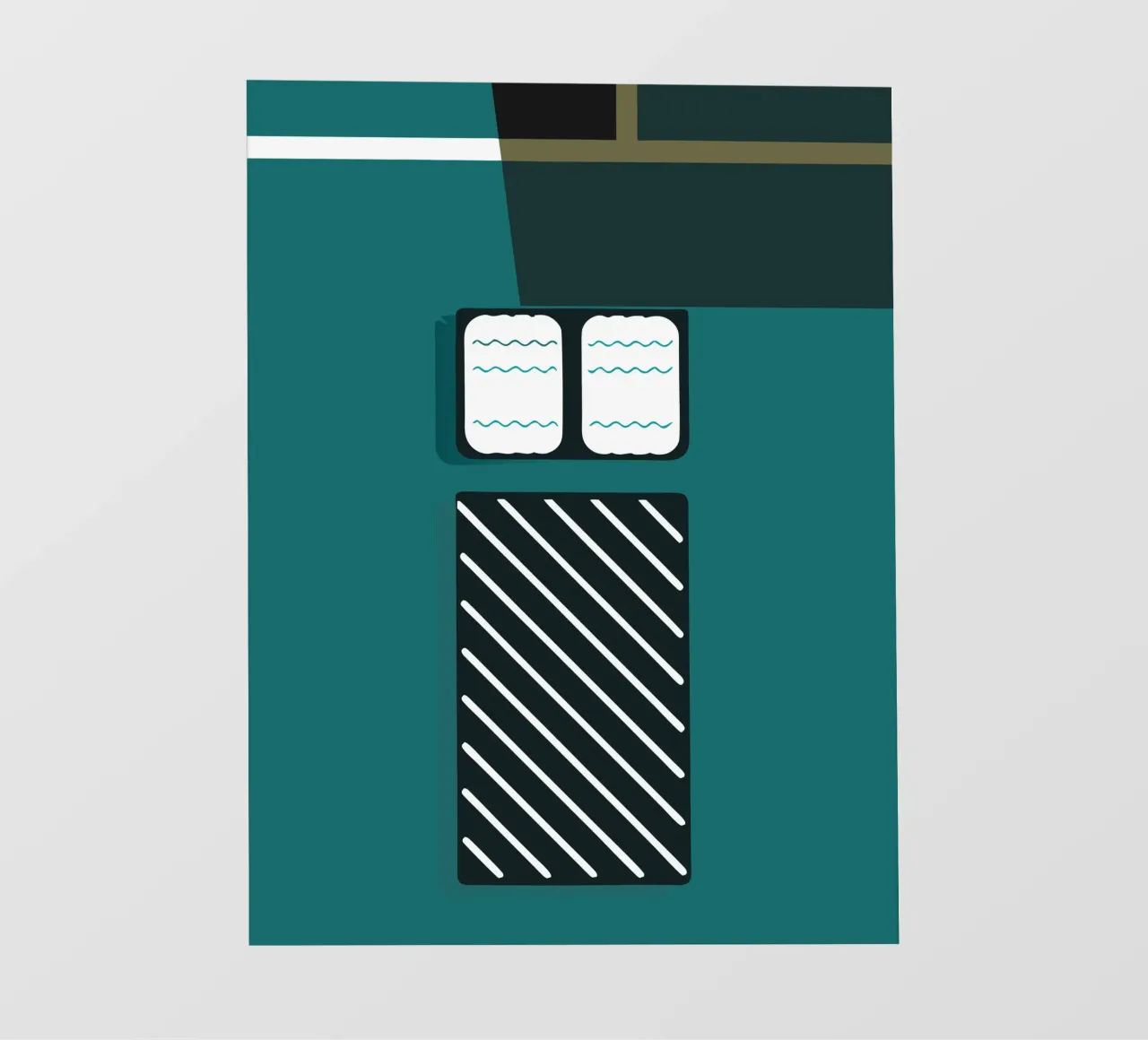 Letto pellicola backlit da LOOK DIFFERENT