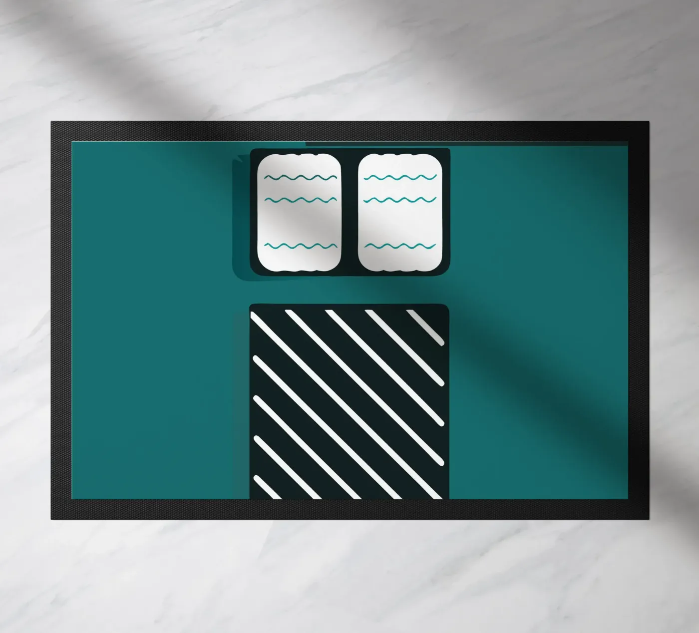 Bed doormat by LOOK DIFFERENT