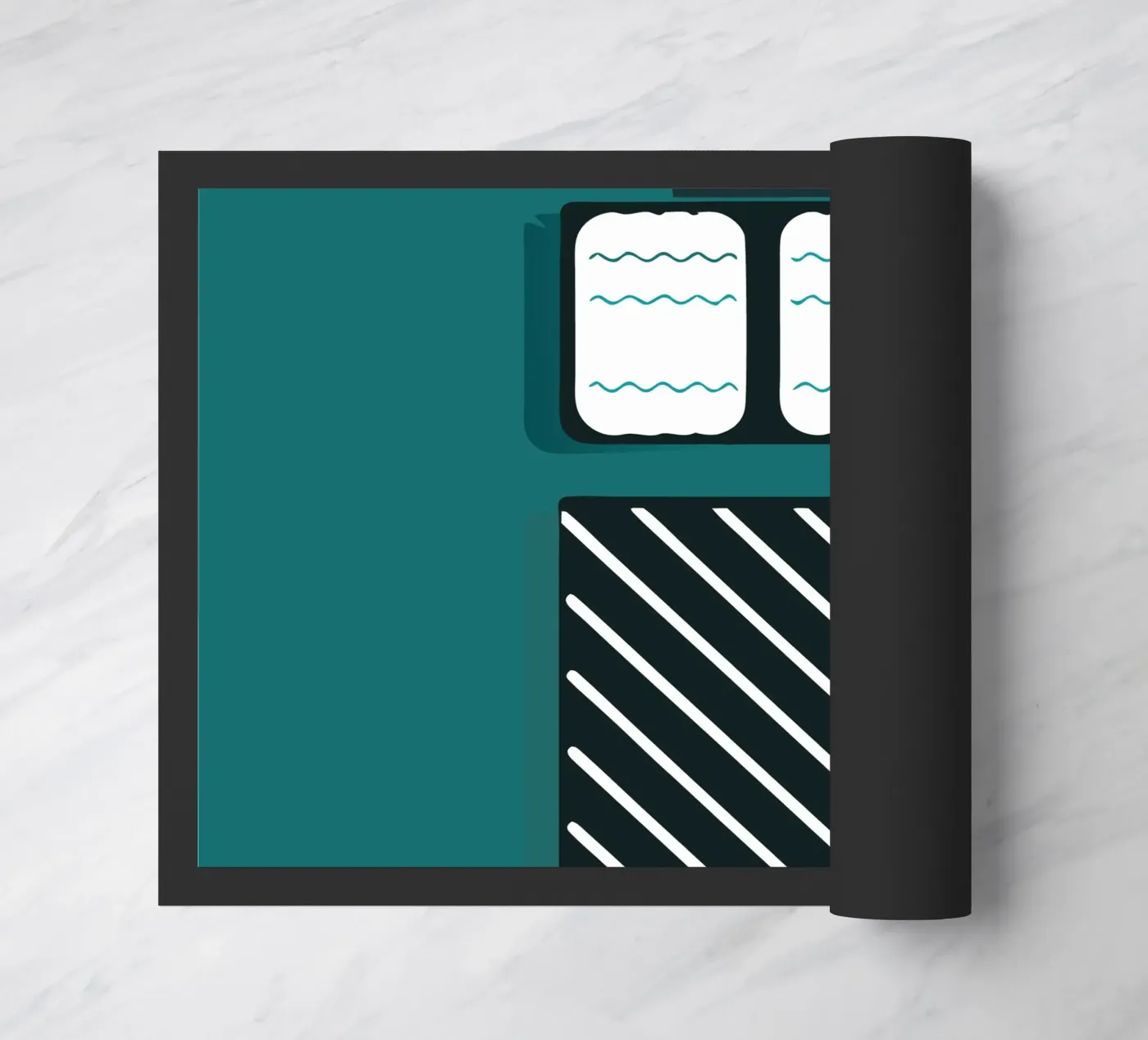 Bed doormat by LOOK DIFFERENT