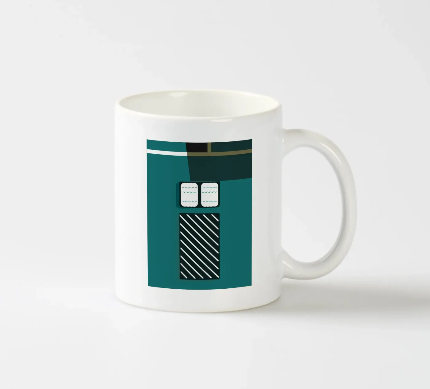 Bed ceramic mug by LOOK DIFFERENT