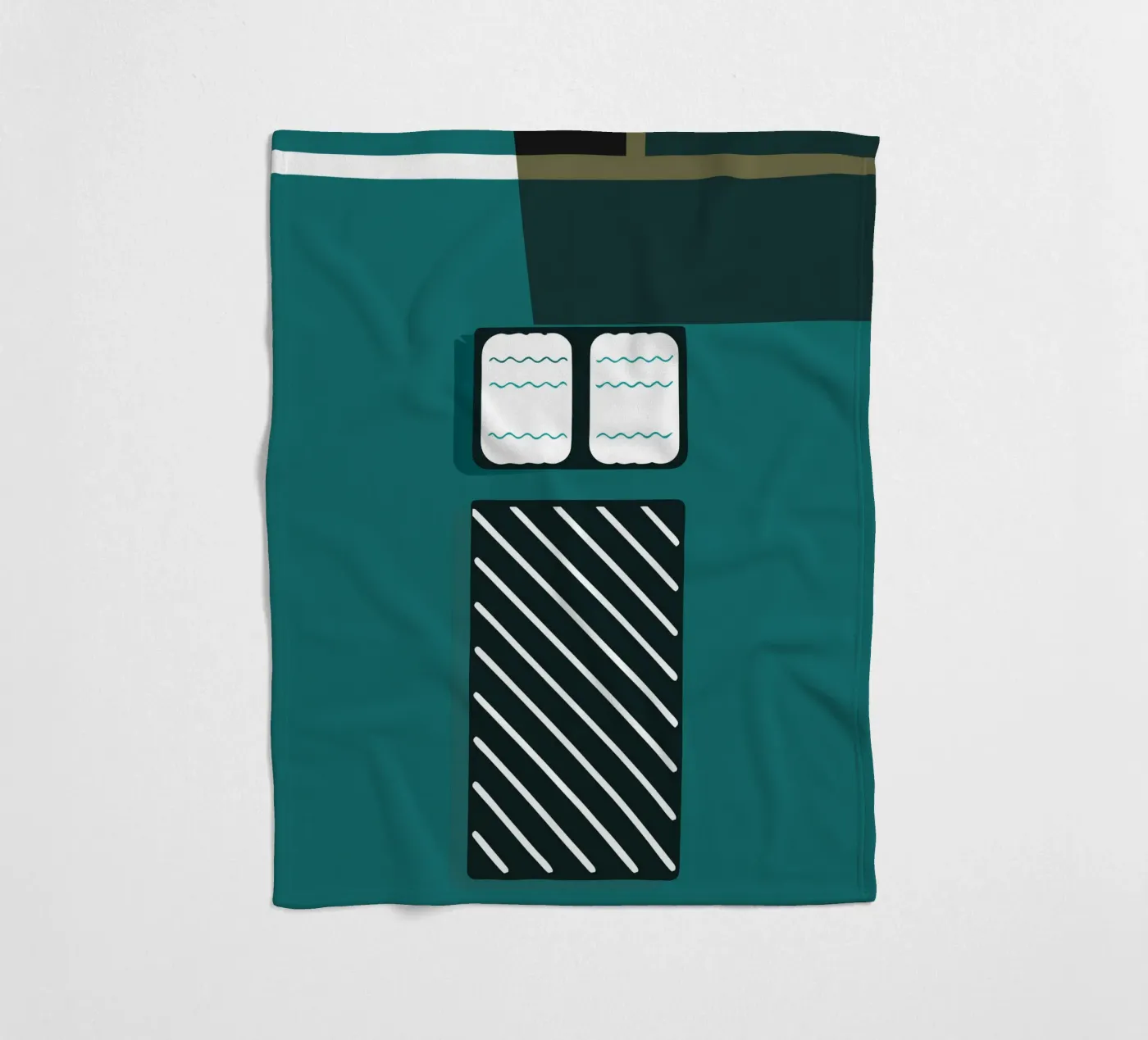 Bed plaid polaire de LOOK DIFFERENT