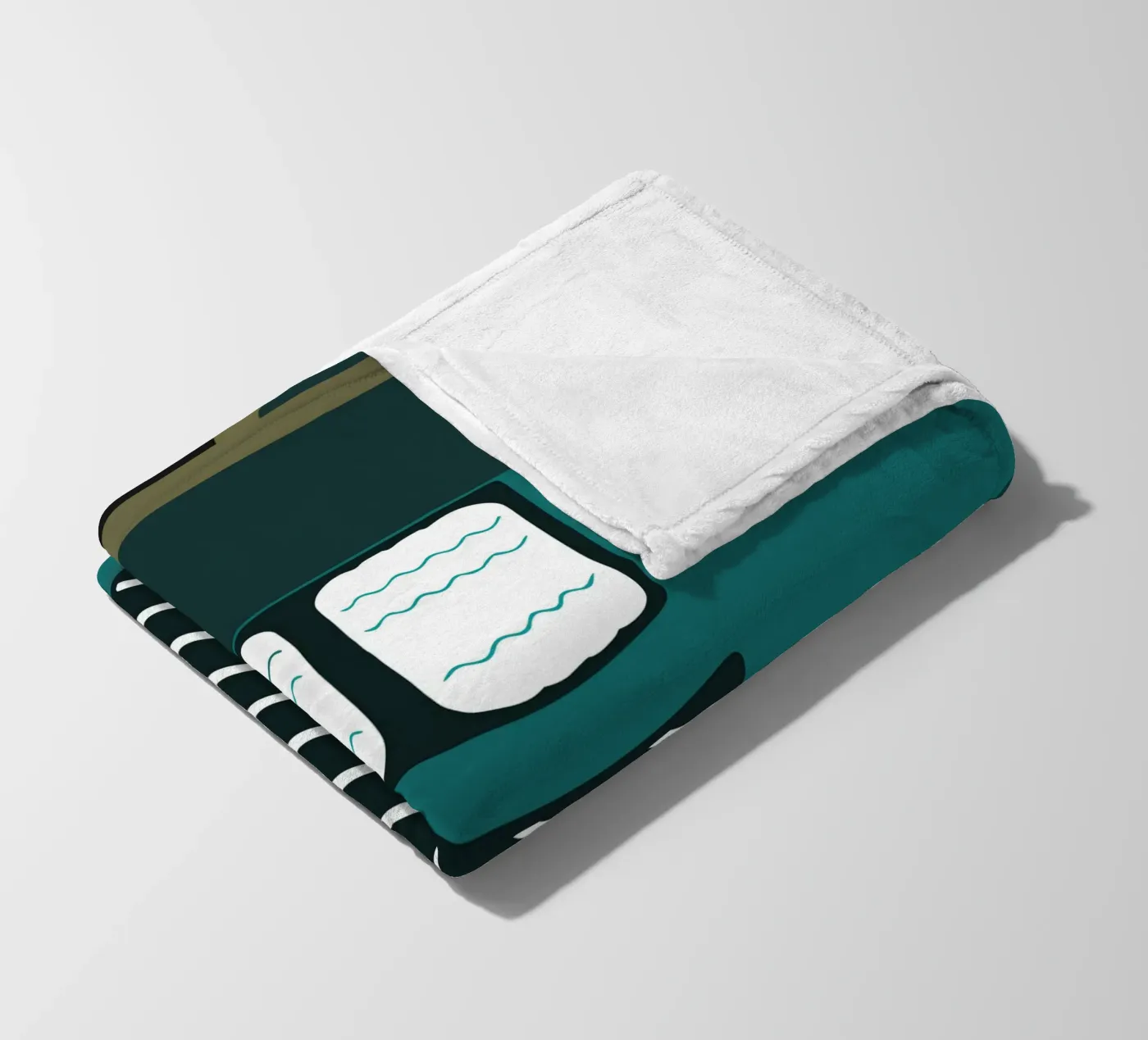 Bed plaid polaire de LOOK DIFFERENT