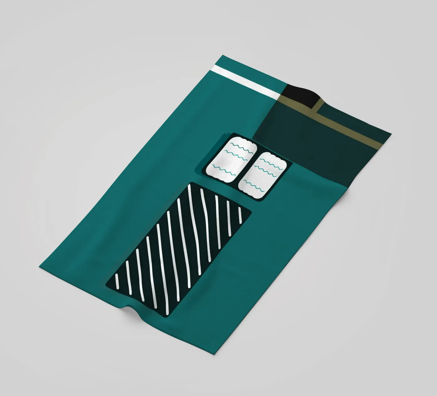 Bett Strandtuch von LOOK DIFFERENT