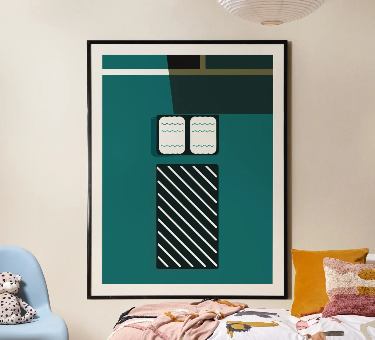 Bed poster by LOOK DIFFERENT