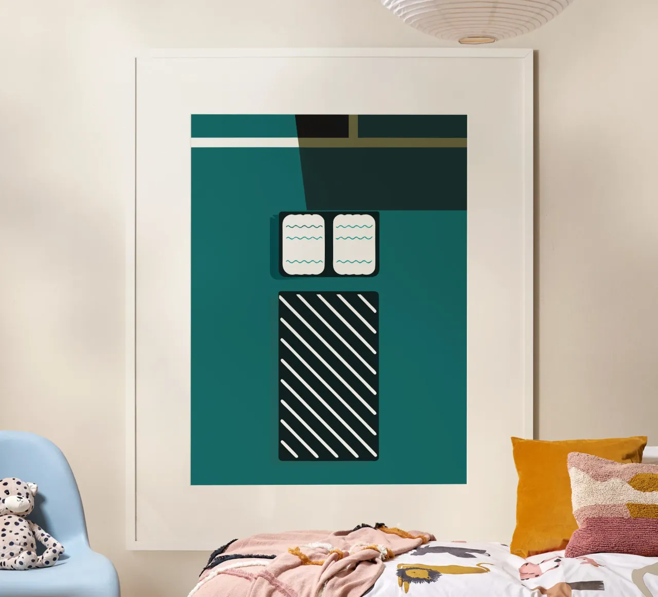 Bed poster by LOOK DIFFERENT