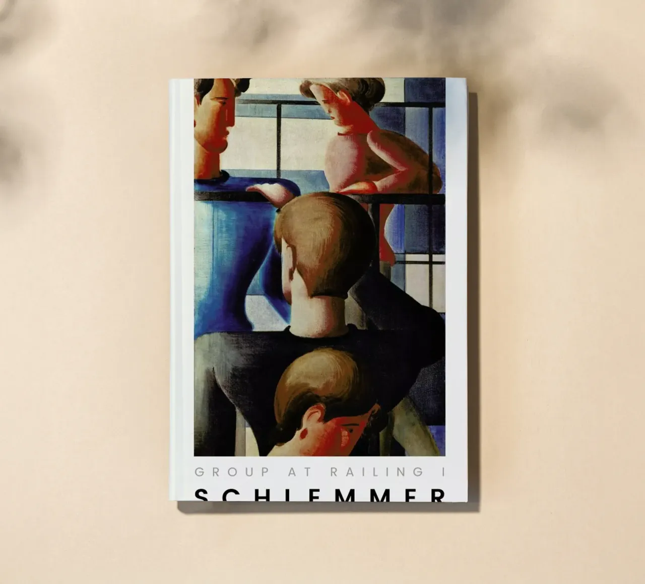 Schlemmer - Group at Railing I notebook by ARTOTHEK