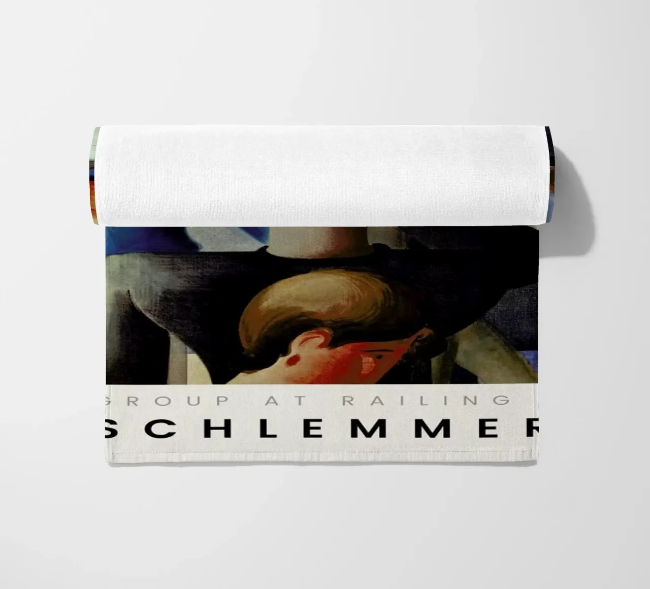 Schlemmer - Group at Railing I telo mare da ARTOTHEK