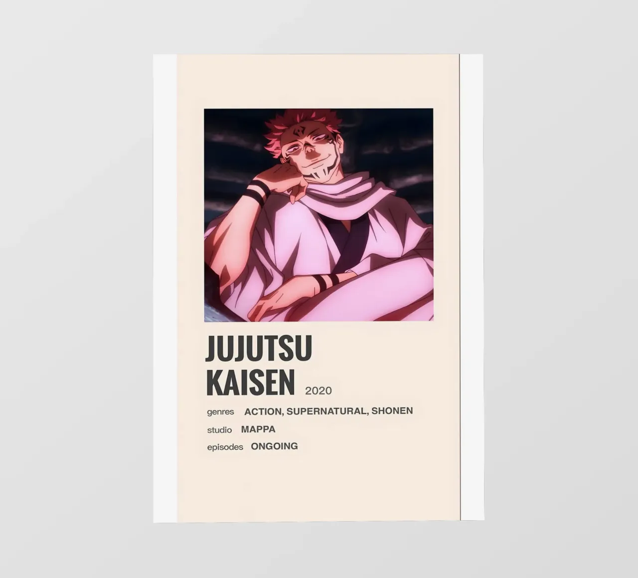 JUJUTSU KAISEN  2020 telo in pvc da Totoya