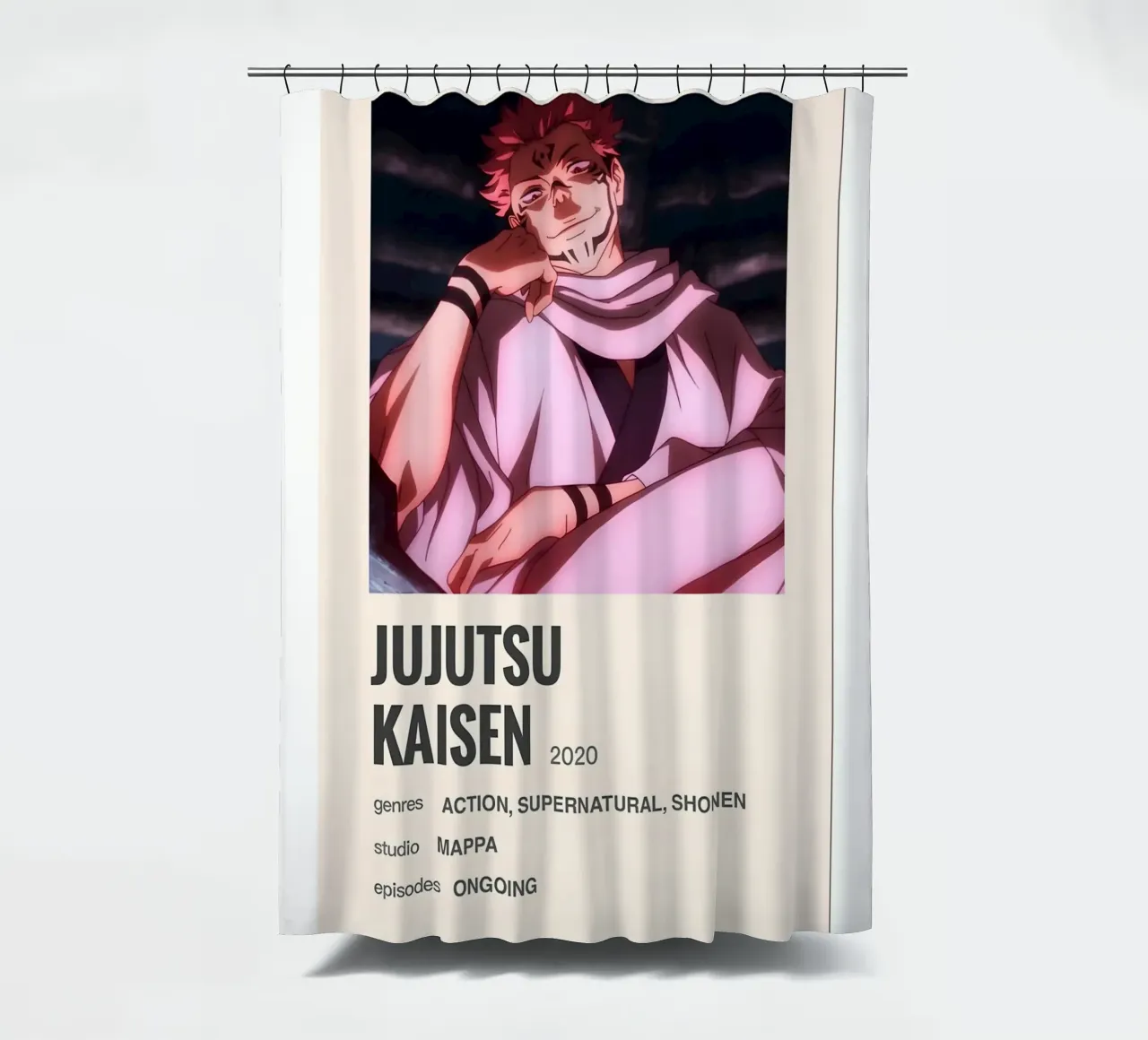 JUJUTSU KAISEN  2020 shower curtain by Totoya
