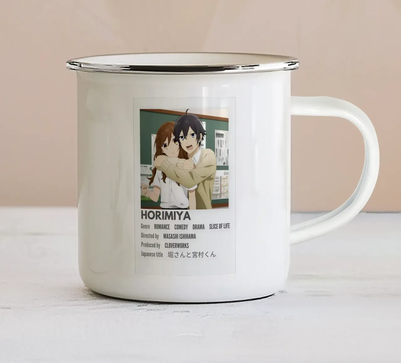 HORIMIYA tazza in smalto da Totoya