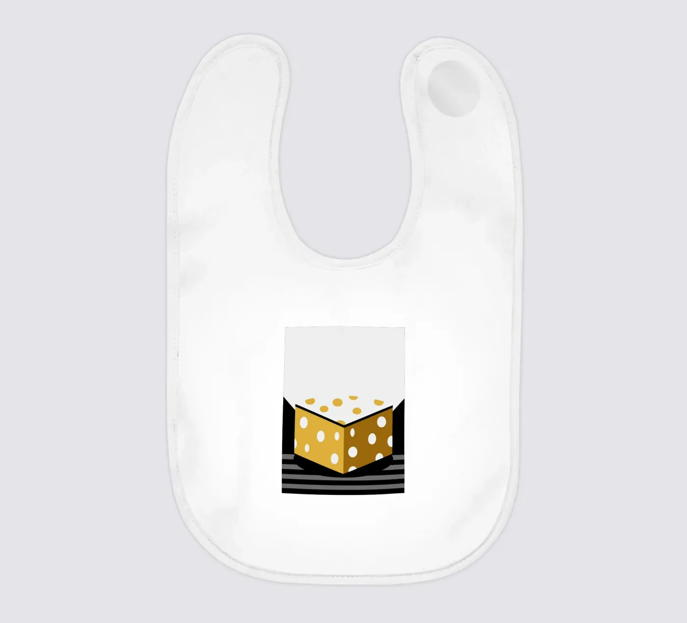 Käse Babylätzchen von LOOK DIFFERENT