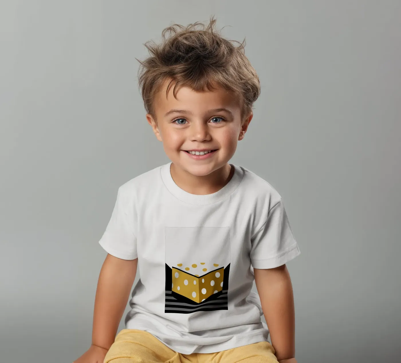 Formaggio t-shirt bambini da LOOK DIFFERENT