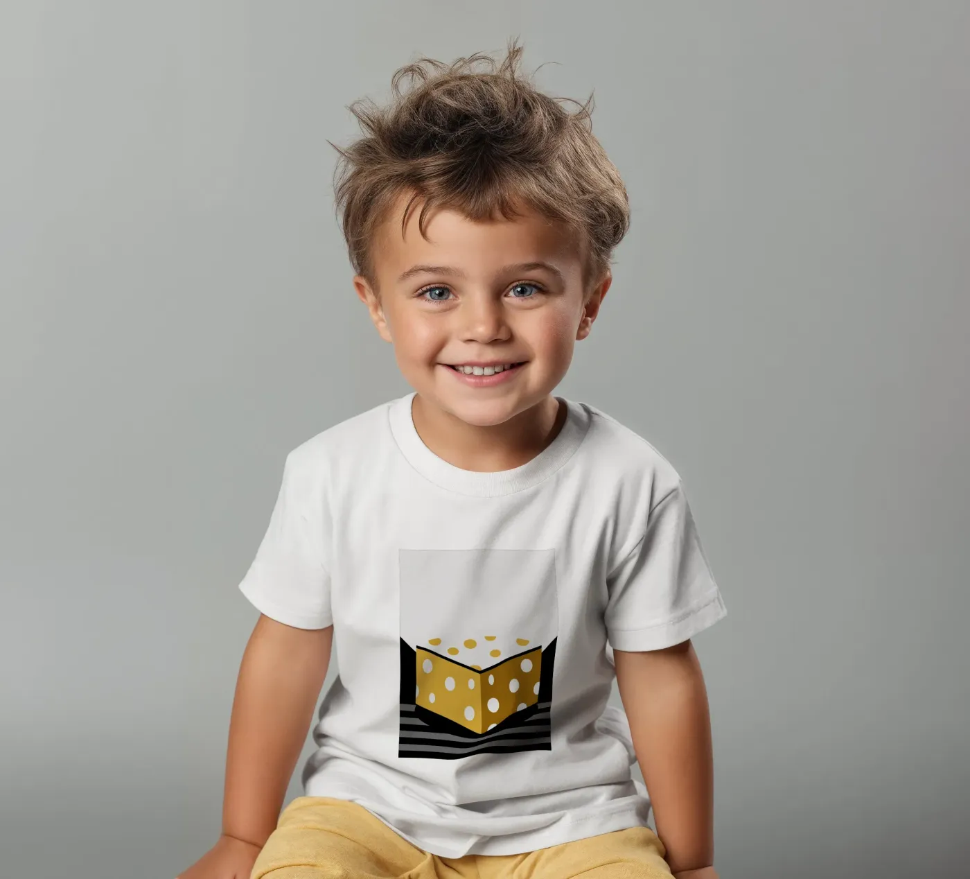 Formaggio t-shirt bambini da LOOK DIFFERENT