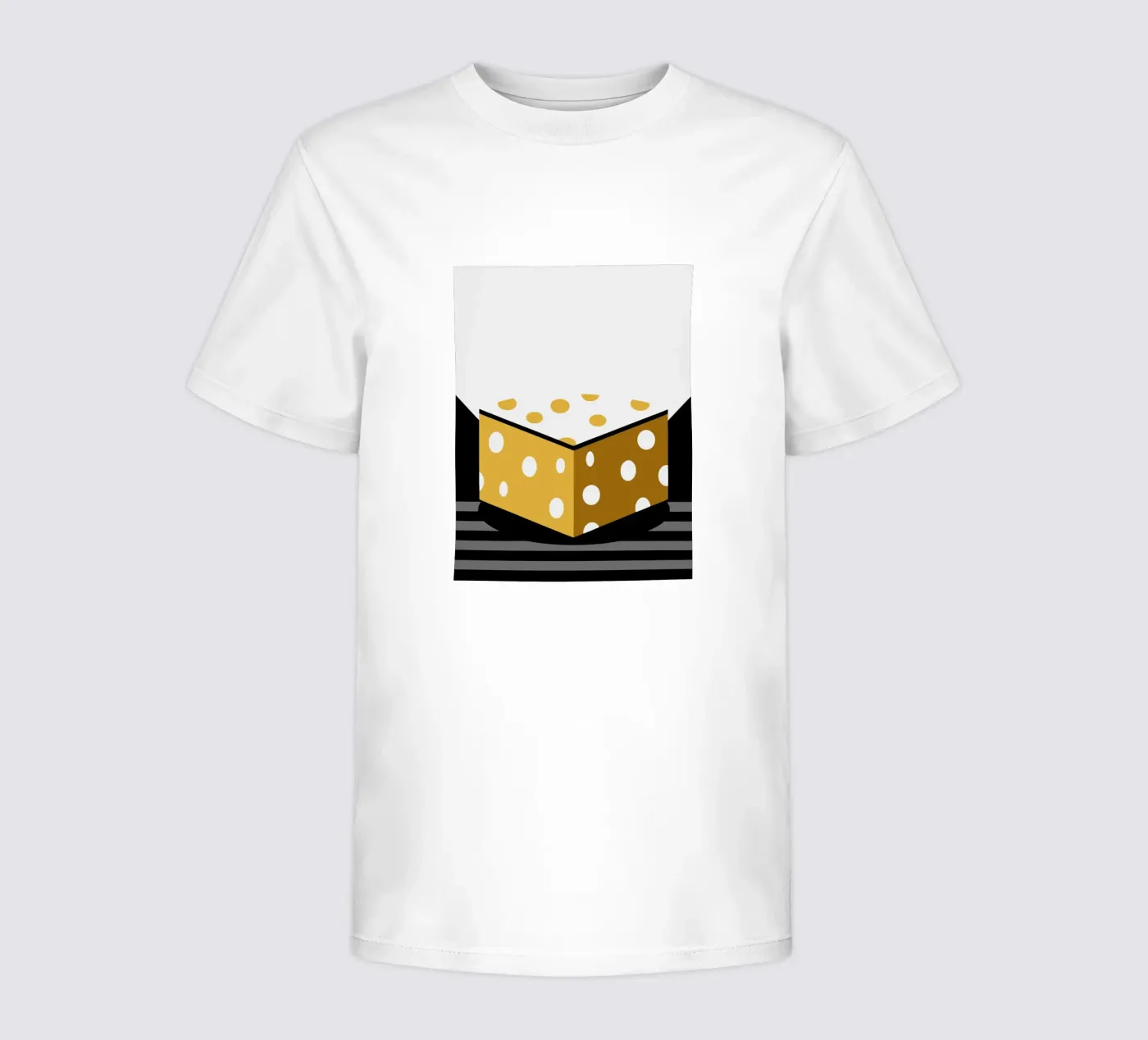 Formaggio t-shirt bambini da LOOK DIFFERENT