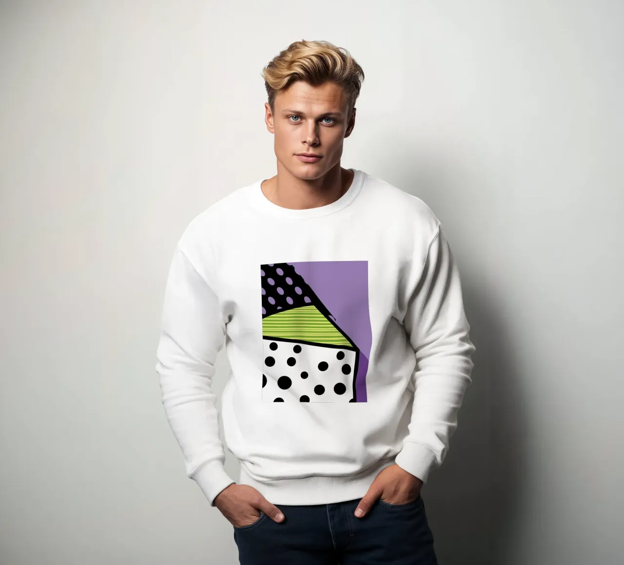 Formaggio felpa da LOOK DIFFERENT